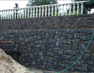 cultured stone wall residential
